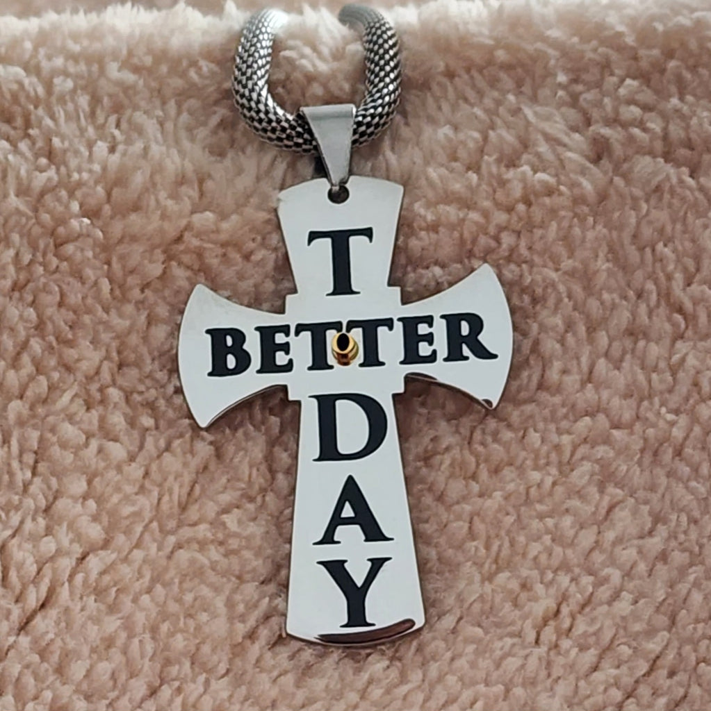 Better Today Necklace (Silver)