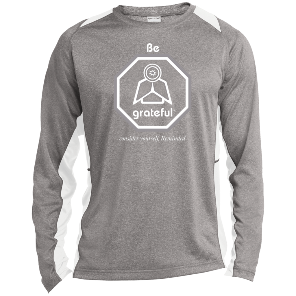 Be Grateful Long Sleeve Performance Tee WG