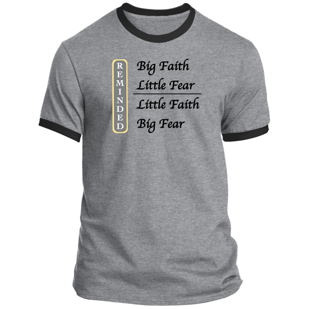 Faith Over Fear Ringer Tee