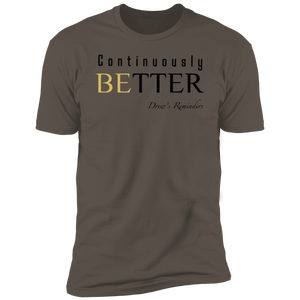 Continuously Better Premium Short Sleeve T-Shirt