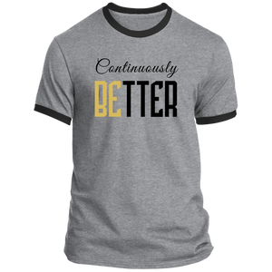 Continuously Better Ringer Tee