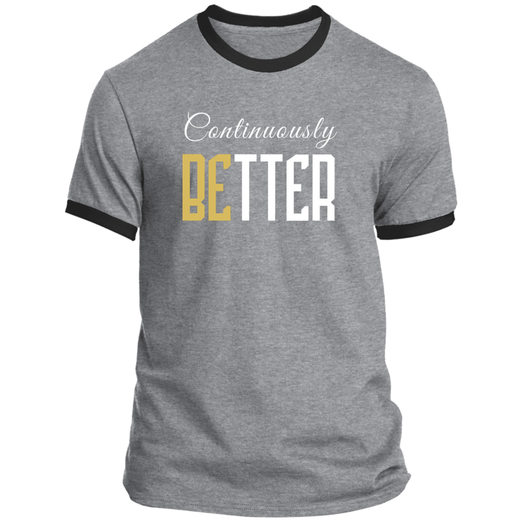 Continuously Better Ringer Tee