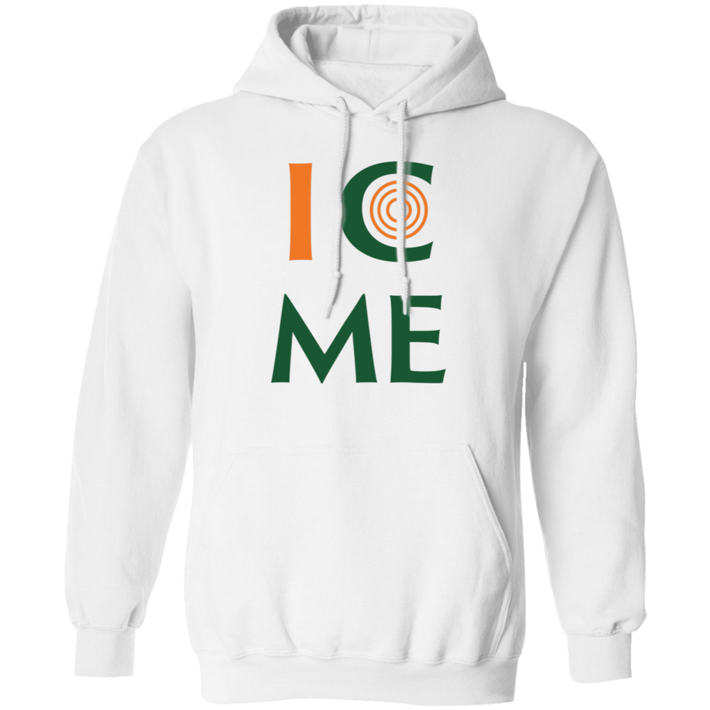 Orange and Green I See Me Pullover Hoodie
