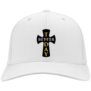 Better Today Cross  Embroidered Twill Cap